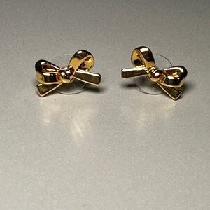 Kate Spade Gold Bow Earrings